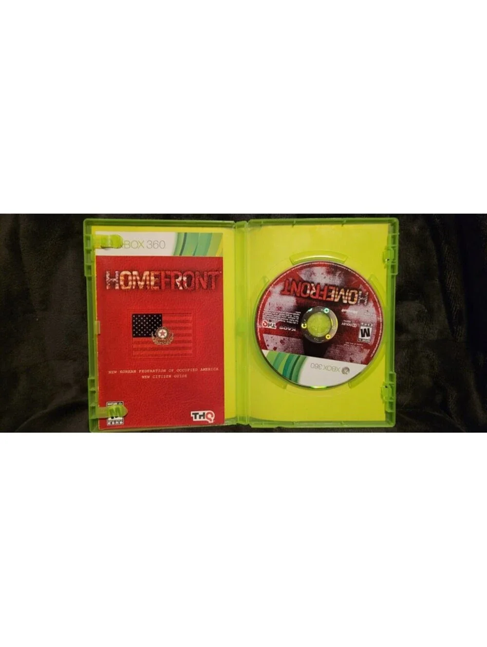 Homefront Microsoft Xbox 360 2011 Military First Person Shooter Video Game